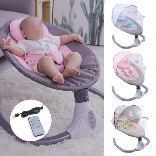 MamaLoom.store™ Electric Baby Swing Chair