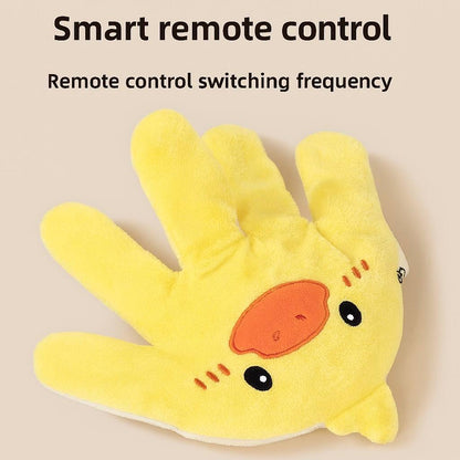 MamaLoom™ Soothing Palm Sleep Pillow – Heated & Remote-Controlled for Babies